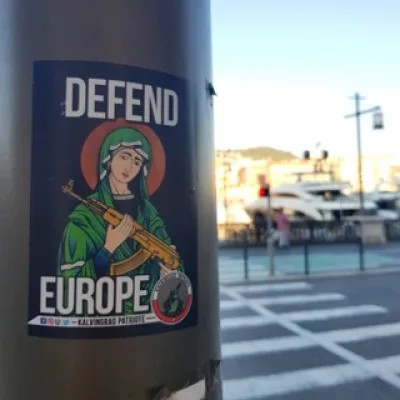 Ultras stickers and scarves exchange