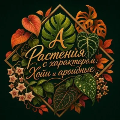 🪴🌿Растения с характером:Хойи и Ароидные🪴🌿
