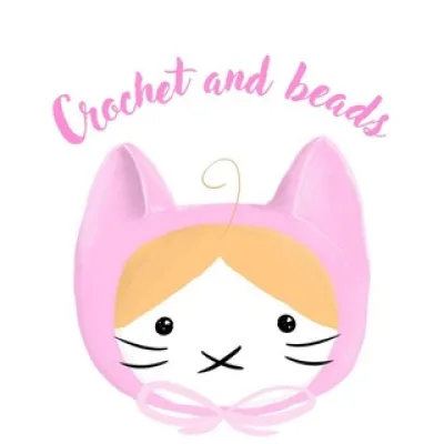 Crochet and beads🍓