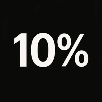 10%
