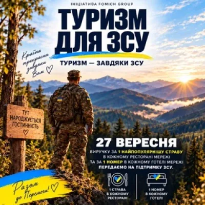 27.09 ТУРИЗМ ДЛЯ ЗСУ КООРДИНАЦІЙНИЙ ЧАТ