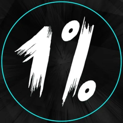 1%