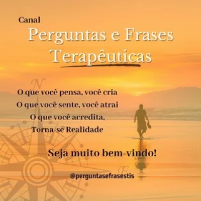 Perguntɑs e Frɑses Terɑpêuticɑs
