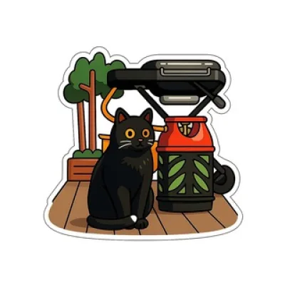 Гриль, коты и кофеин