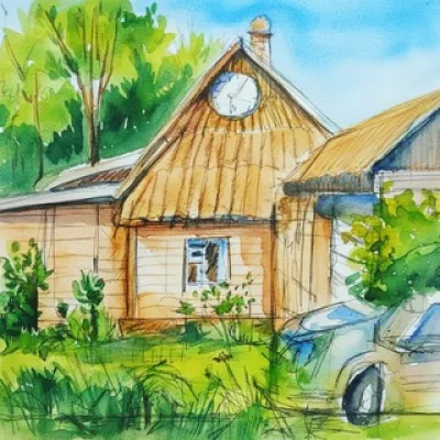 Дизайнер в деревне Сидродельня, сад и блог о дизайне жизни дизайнера Константина Хохлова