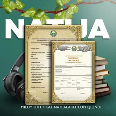 MILLIY SERTIFIKAT NATIJALARIMIZ& NODIRABEGIM