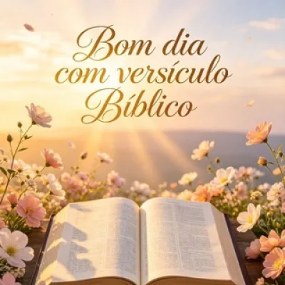 Bom dia com versículo Bíblico