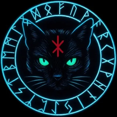ᛉ Рунический Кот ᛉ
